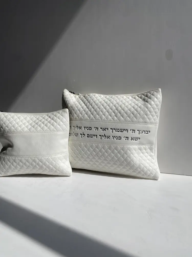 סט כיסויים לטלית תפילין דגם "רועי"