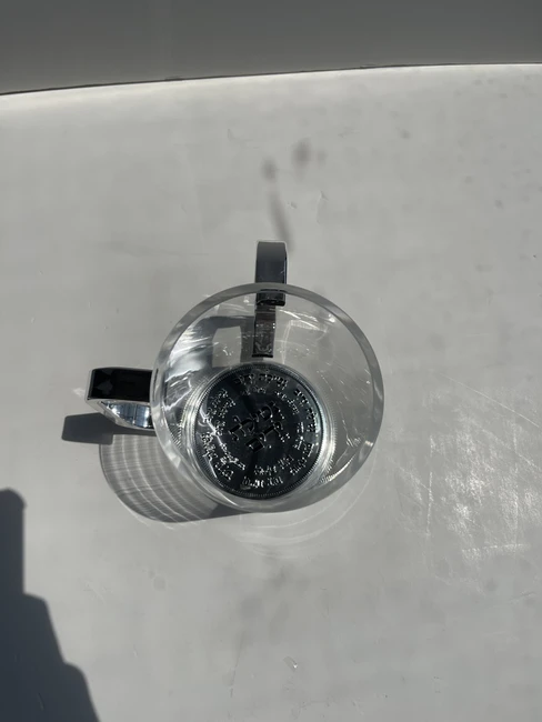 נטלה פרספקס שקופה דגם "פלקטה ברכה"