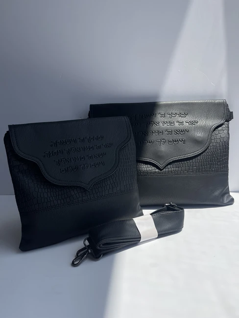 סט כיסויים לטלית תפילין דגם "נתנאל"