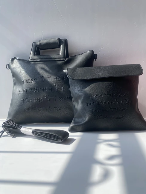 סט כיסויים לטלית תפילין דגם "יהודה"