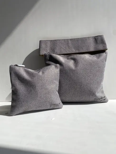 סט כיסויים לטלית תפילין ועטרה תואמת דגם "בן"